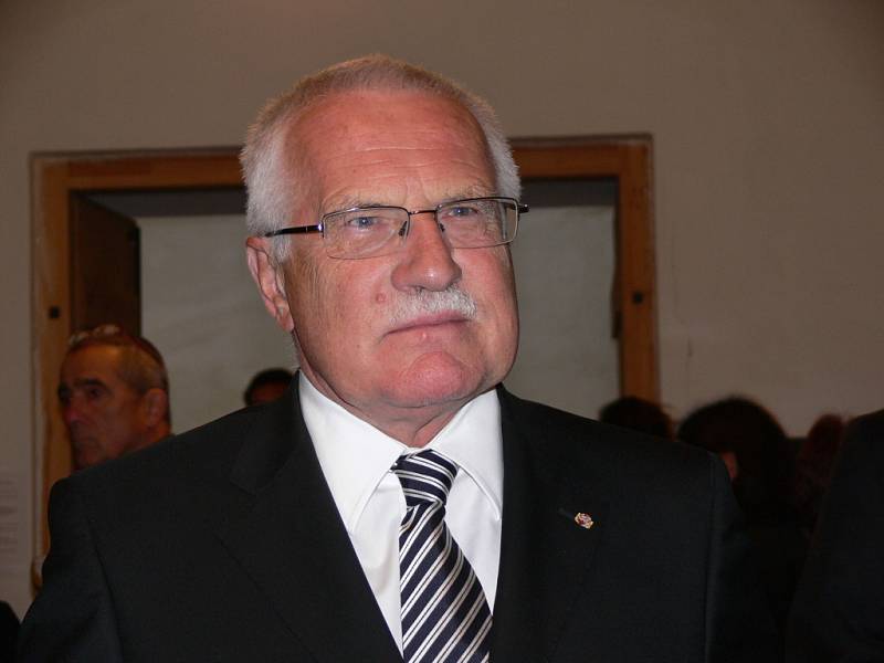 Prezident Václav Klaus zahájil 51. ročník Smetanovy Litomyšle.