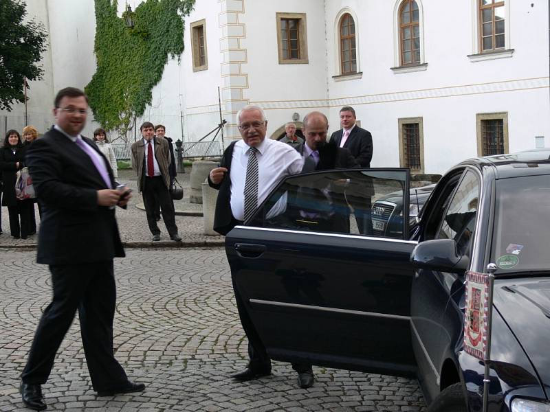 Prezident Václav Klaus zahájil 51. ročník Smetanovy Litomyšle.