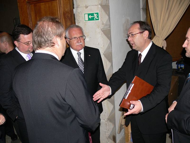 Prezident Václav Klaus zahájil 51. ročník Smetanovy Litomyšle.