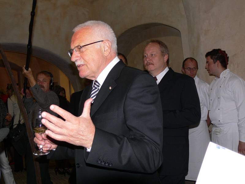 Prezident Václav Klaus zahájil 51. ročník Smetanovy Litomyšle.