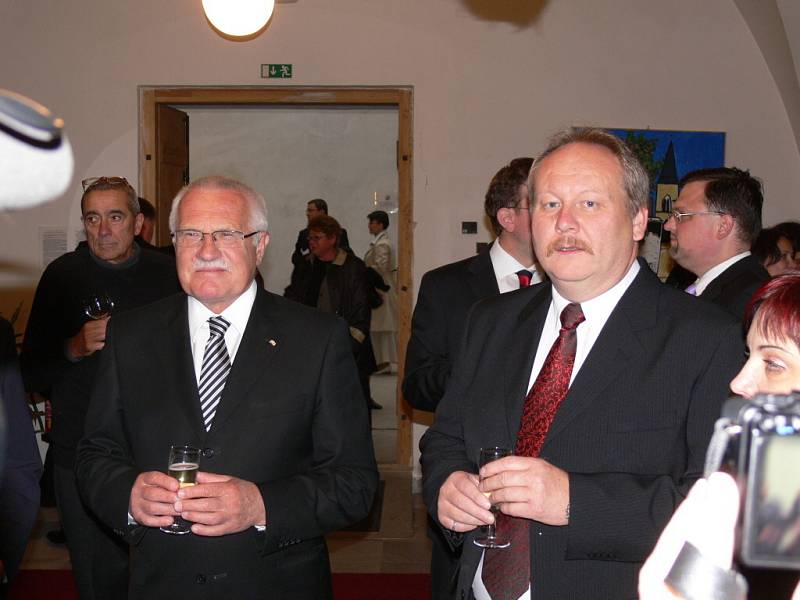 Prezident Václav Klaus zahájil 51. ročník Smetanovy Litomyšle.