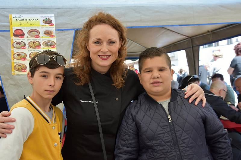 Gastrofestival v Litomyšli přilákal tisíce lidí nejen na českou klasiku, ale i na brouky a žabí stehýnka.