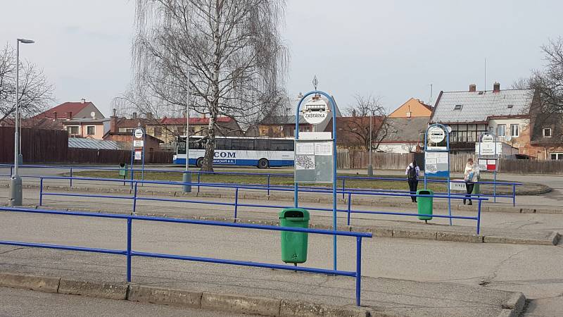 Autobusové nádraží v Moravské Třebové