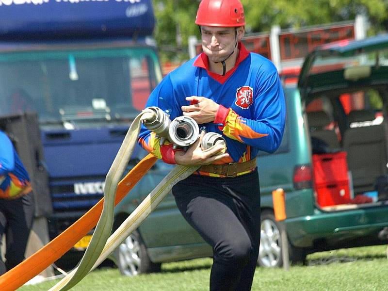 Svitavská liga 2011 v požárním útoku začala v Lubné.