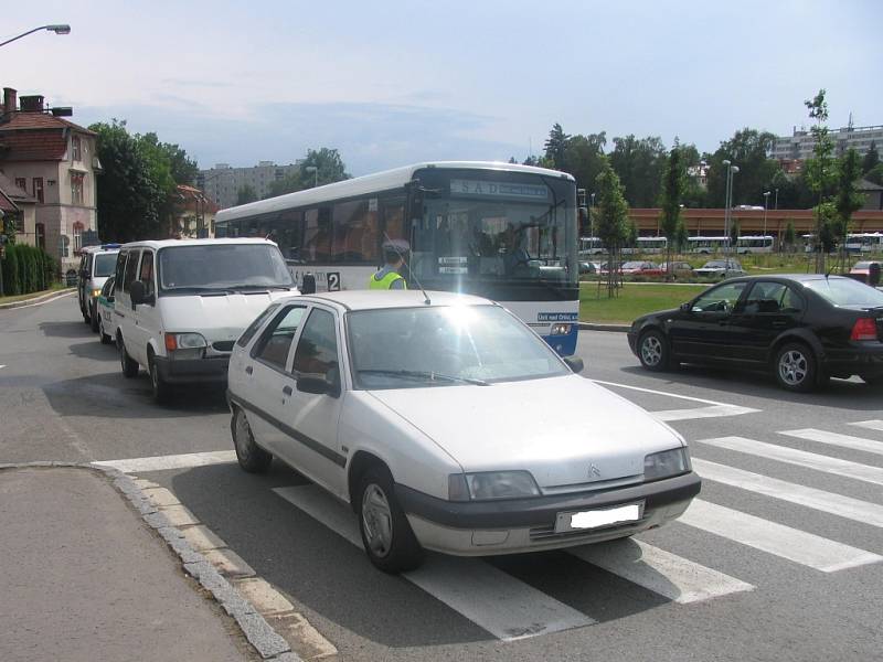 Dopravní nehoda v Litomyšli