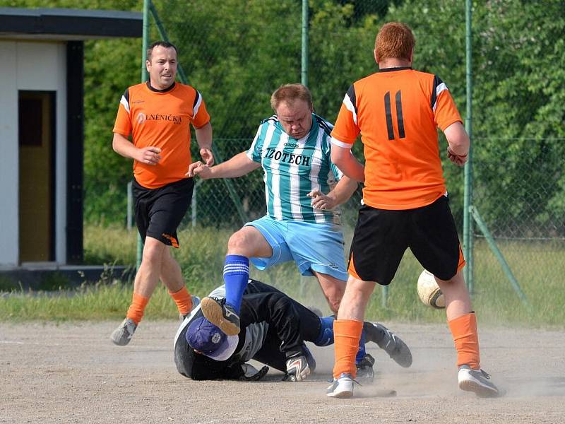 1. liga v minikopané v Litomyšli.