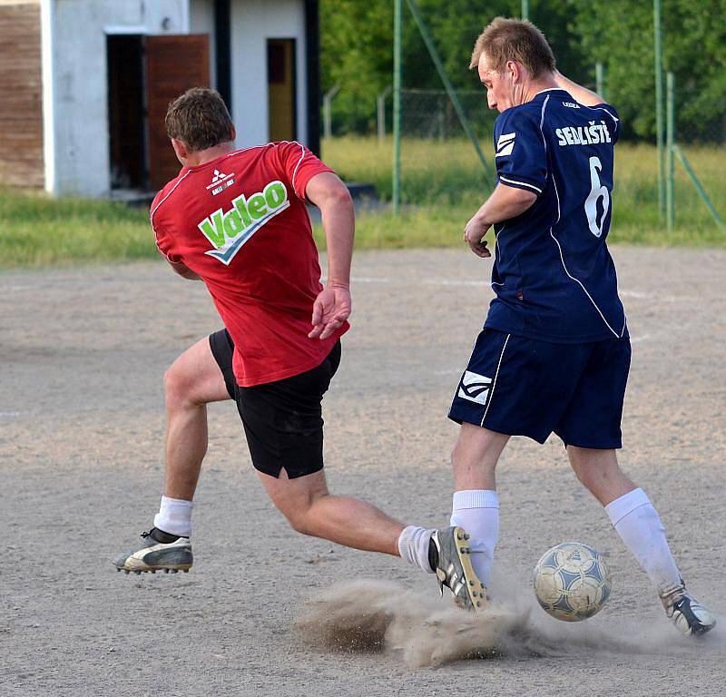 1. liga v minikopané v Litomyšli.