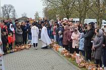 Stovky věřících slavily v neděli ve Svitavách pravoslavné Velikonoce.