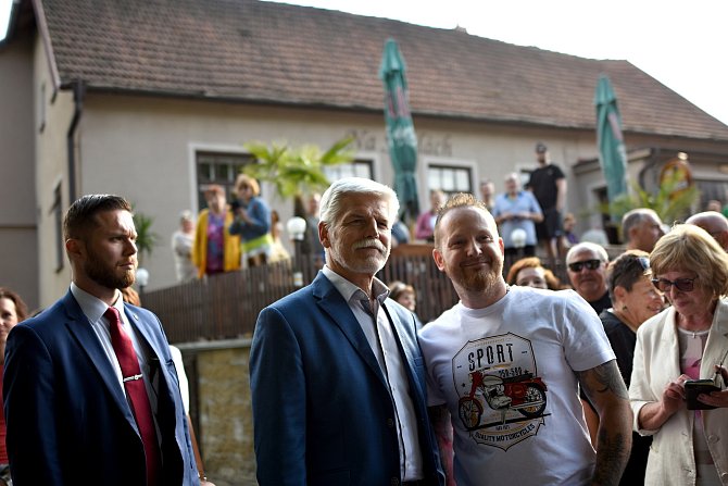Návštěva prezidenta Petra Pavla s chotí Evou v Budislavi a na Smetanově Litomyšli.