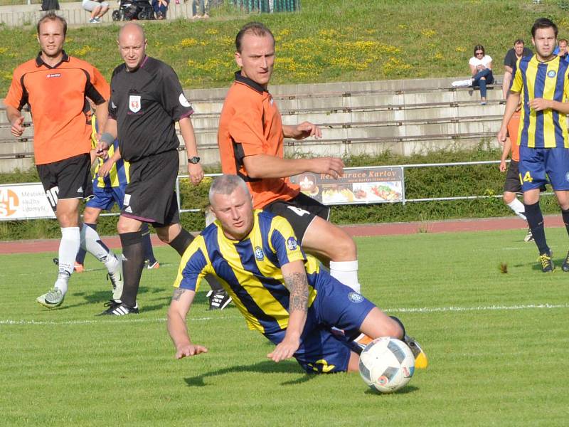 Z utkání Jiskra Litomyšl vs. TJ Svitavy.