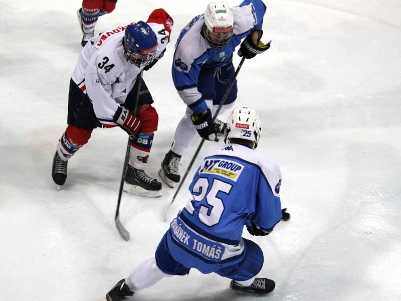 Dorostenecká extraliga v Litomyšli. Pardubice vs. Brno.