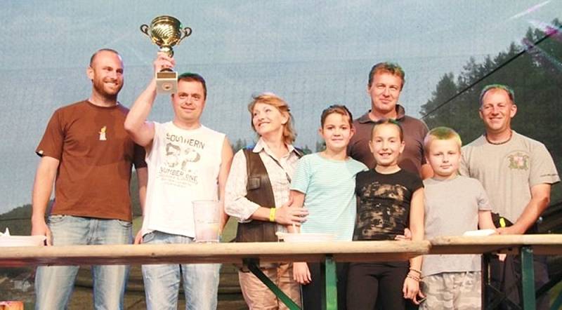 SOUTĚŽ o největšího jedlíka na Slavnostech těstovin v Boršově vyhrál Jaroslav Němec.