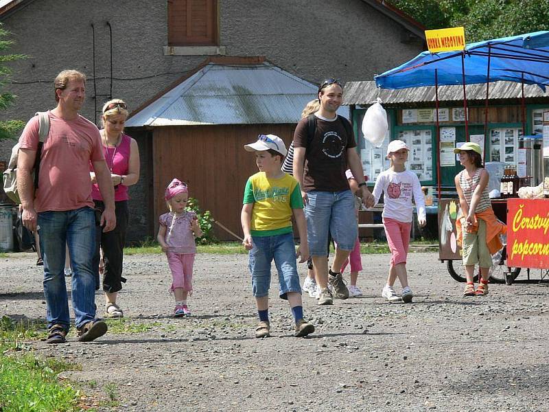 V Mladějově na Moravě oslavili významné jubileum úzkorozchodné dráhy.