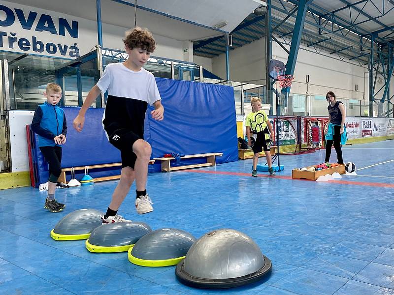 Děti ze základních škol v Moravské Třebové si vyzkoušely různé sporty. 