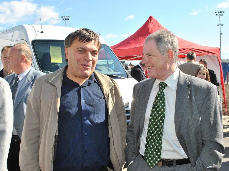 Slavnostní otevření sportovního parku Svitavský stadion.