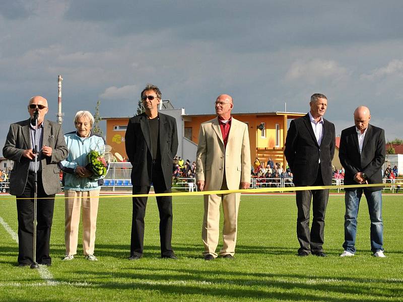 Slavnostní otevření sportovního parku Svitavský stadion.