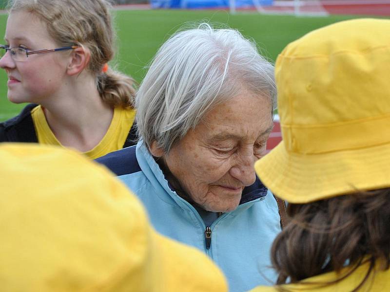 Slavnostní otevření sportovního parku Svitavský stadion.