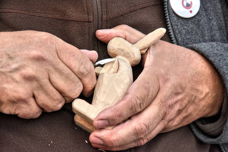 Na nádvoří hradu Svojanov vzniká pohyblivý obraz města Poličky.