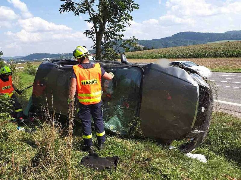 Dopravní nehody u Moravské Třebové.