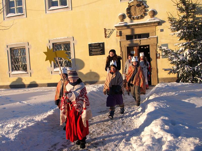 Tříkrálová sbírka, koledníky neodradil ani tuhý mráz