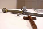 Meč z roku 1620, který byl v majetku kata.