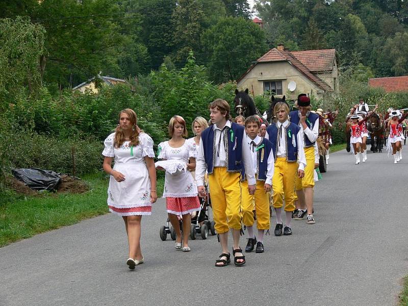 V Trstěnici slavili dožínky.