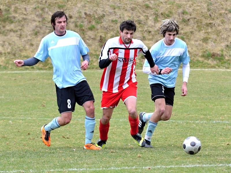 Nečekané derby. Výhra Dolního Újezdu B překvapila. 