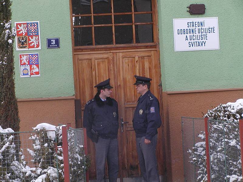 První vražda učitele v Česku se stala před 18 lety na učilišti ve Svitavách.