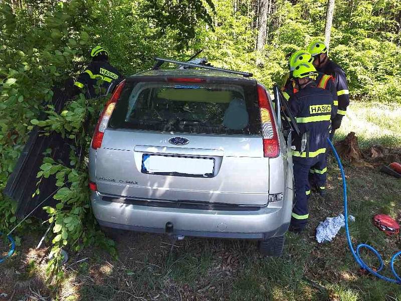 Při nehodě u Borové na I/34 zahynuli dva lidé. Foto: HZS Pardubického kraje