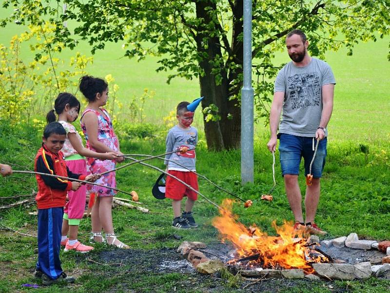 V Naději se pálily čarodějnice