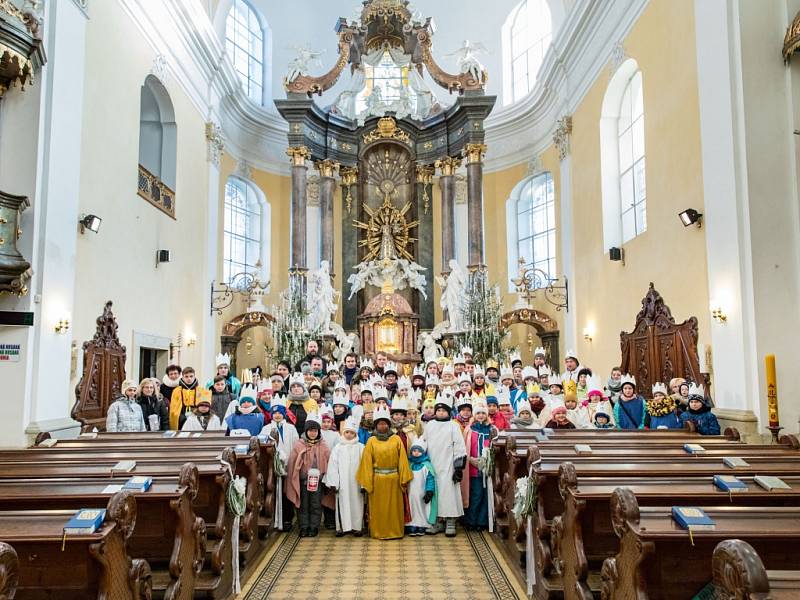 Tříkrálová sbírka, koledníky neodradil ani tuhý mráz