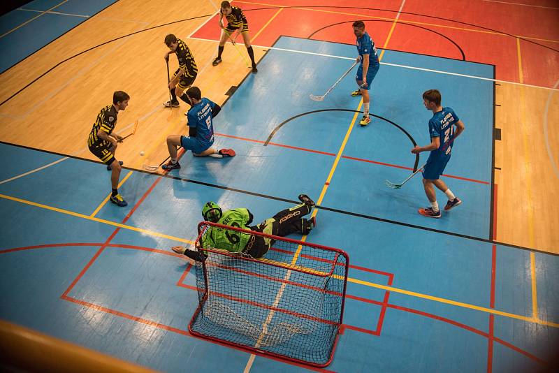 Florbal Litomyšl vs. Hornets Brno.