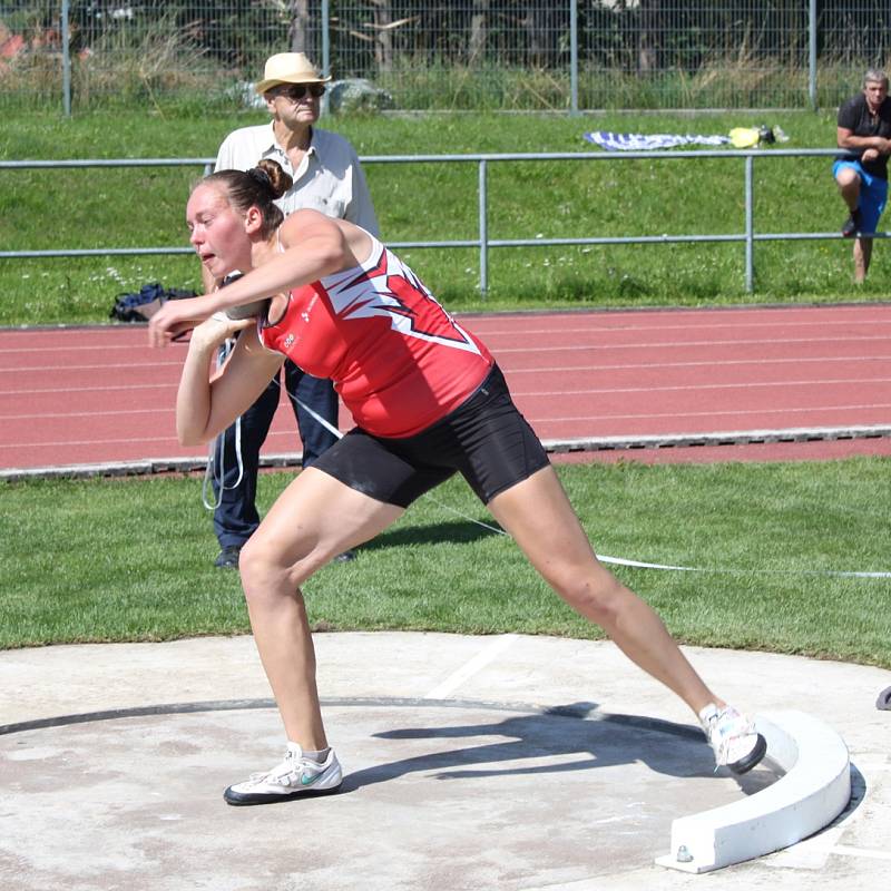 Letní atletika v Litomyšli.