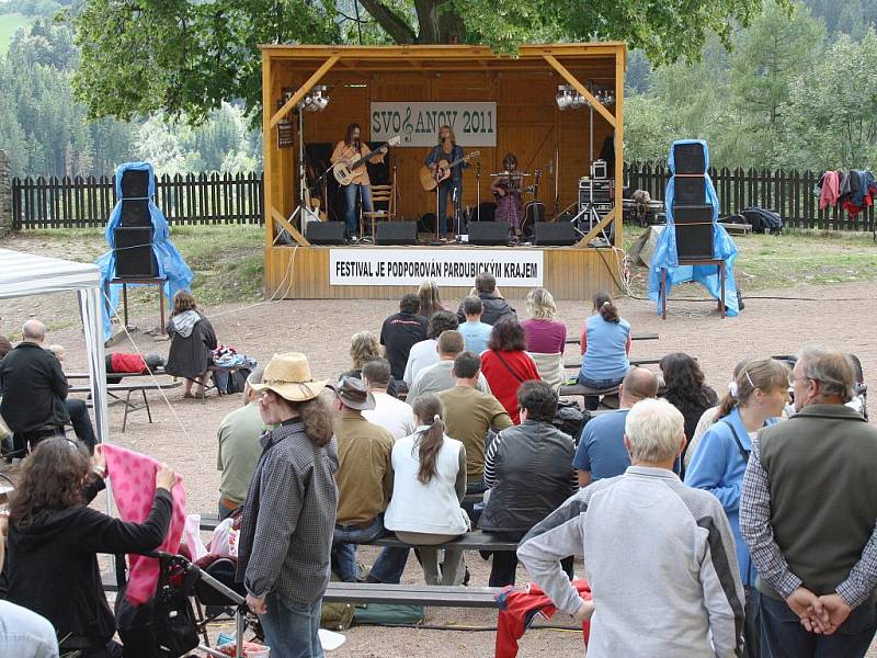 Festival akustické hudby proběhl v sobotu na hradě Svojanov. 