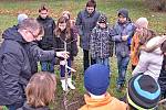 STUDENTI svitavského gymnázia vysazovali  jinany. Arboretum školy se pravidelně rozrůstá už čtyři roky.