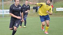 Z utkání TJ Svitavy B vs. Sokol Pomezí (1:2).