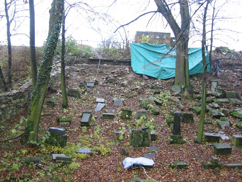 Židovský hřbitov v Litomyšli.