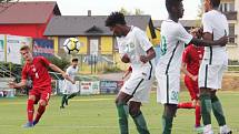 Česko U19 vs. Saúdská Arábie U20 v Moravské Třebové (1:3).