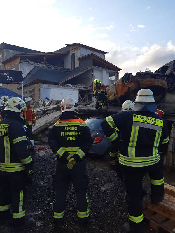 Profesionální hasiči ze Svitav se zúčastnili od 17. do 20. října v německém Mosbachu akce Rescue Days 2019.