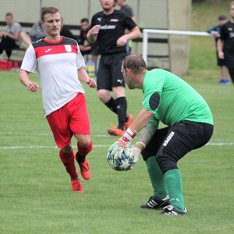 Sokol Pomezí vs. Sokol Březová nad Svitavou.