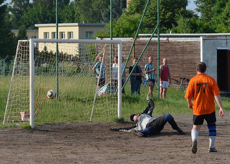 1. liga v minikopané v Litomyšli.