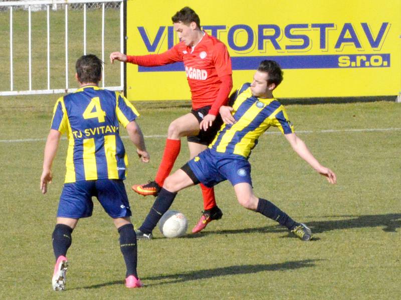 Z utkání MFK Chrudim B vs. TJ Svitavy (0:2).