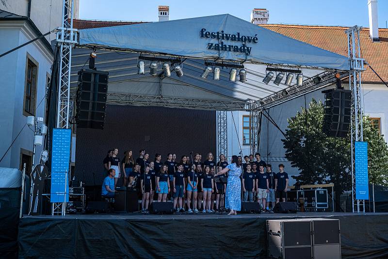 Free zóna festivalu Litomyšl v Klášterních zahradách žije hudbou každý den. Foto: Foto: Ivan Krejza (Festivalové zahrady)