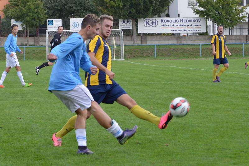 Z utkání ŽSK Třemošnice vs. TJ Svitavy.