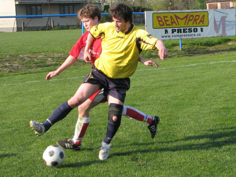 Derby Svitavy B - Morašice diváka příliš nenadchlo.