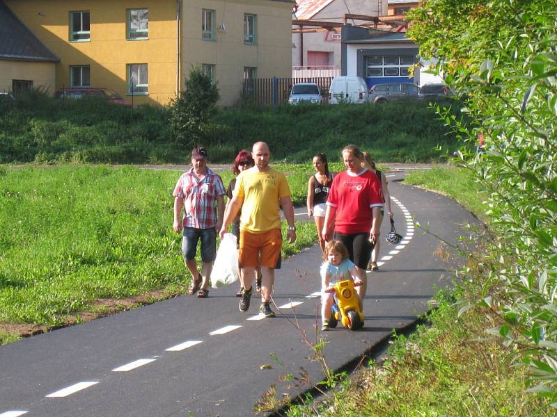 Cyklo a in-line stezka na Knížecí louce v Moravské Třebové je vyhledávaným místem.