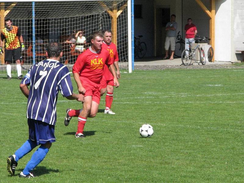 Janov i Třebařov si ze vzájemného duelu odnesly bod.