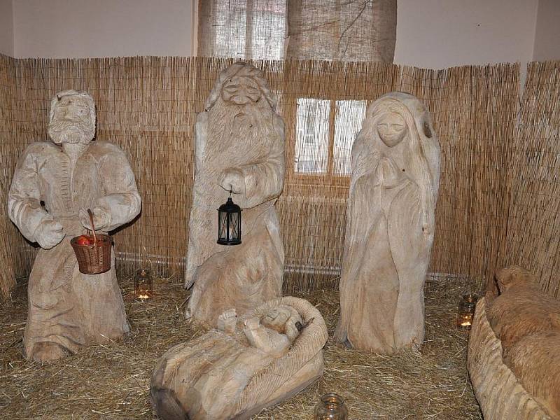 Vánoční výstava v Dolním Újezdu.