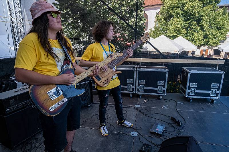 Free zóna festivalu Litomyšl v Klášterních zahradách žije hudbou každý den. Foto: Foto: Ivan Krejza (Festivalové zahrady)