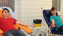 Studenti Střední zdravotnické školy Svitavy darovali krev.